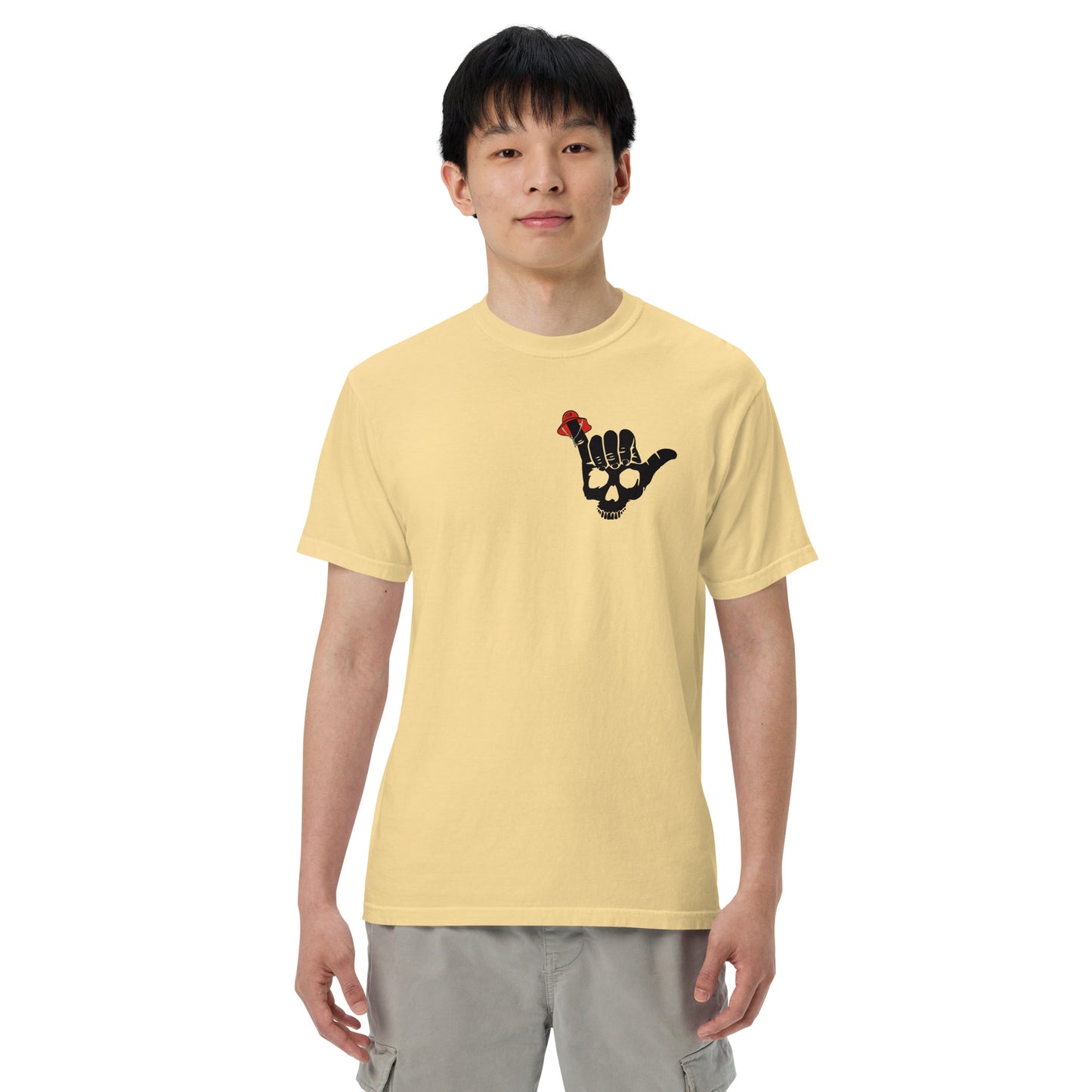 Unisex garment-dyed heavyweight t-shirt
