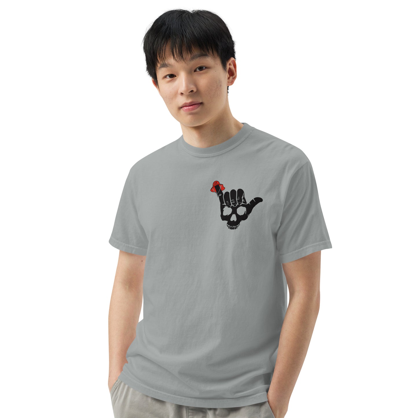 Unisex garment-dyed heavyweight t-shirt