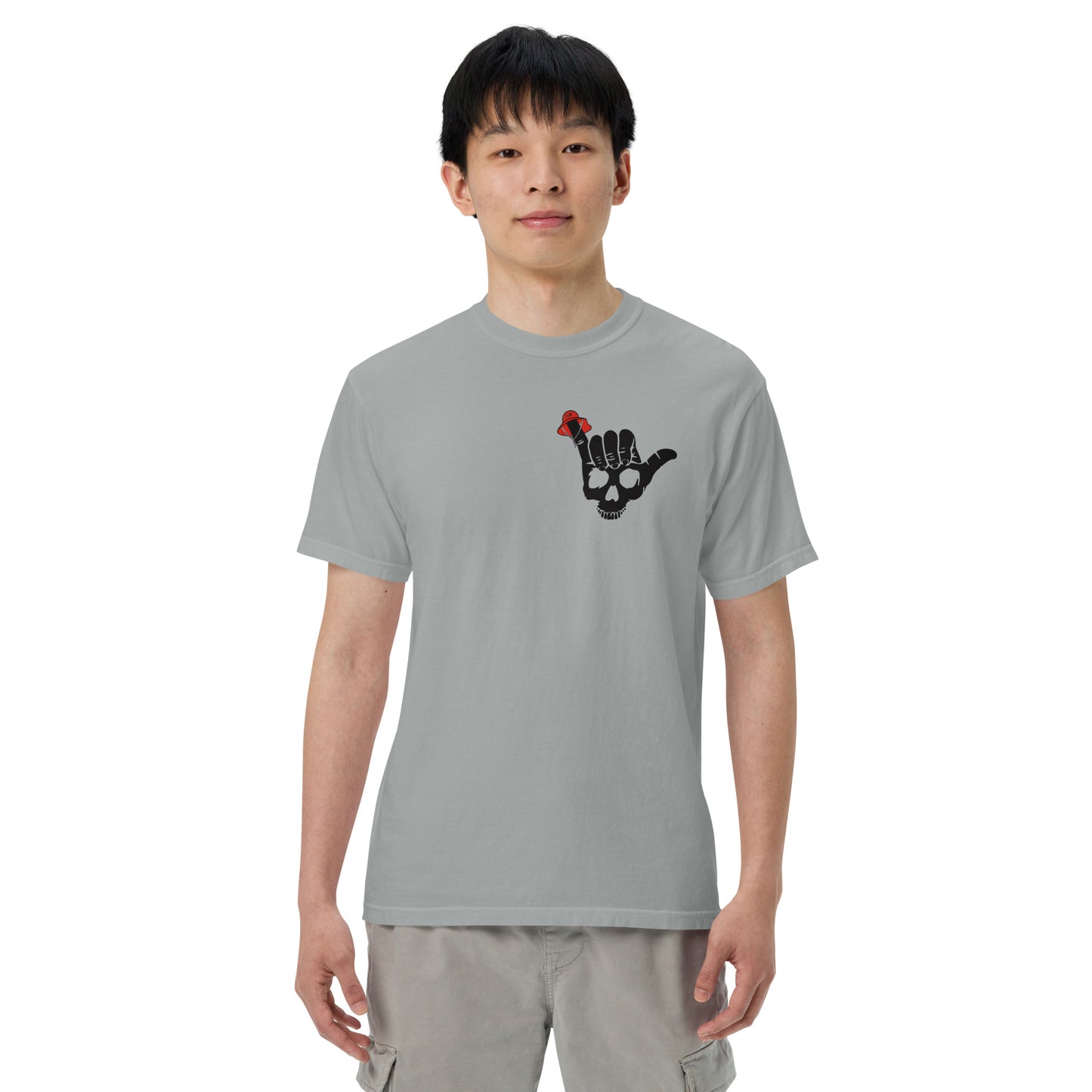 Unisex garment-dyed heavyweight t-shirt