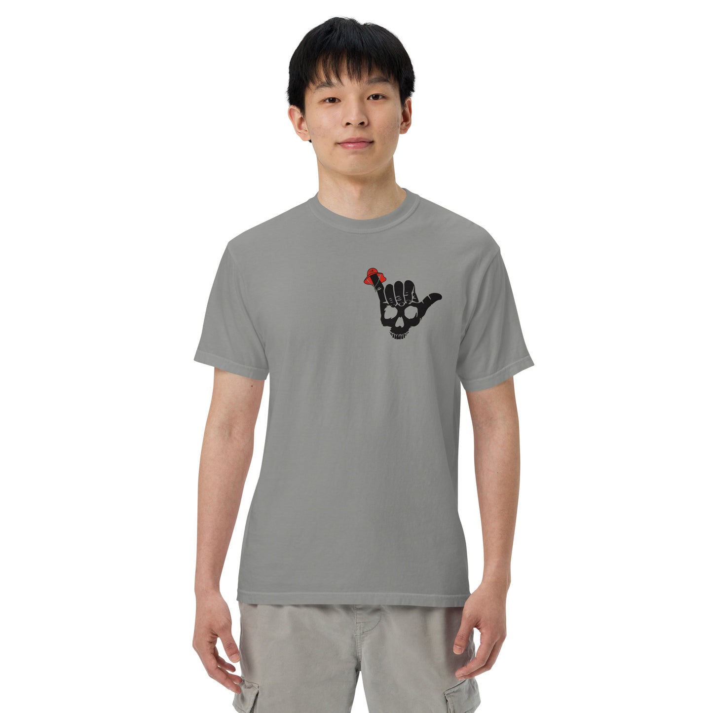 Unisex garment-dyed heavyweight t-shirt
