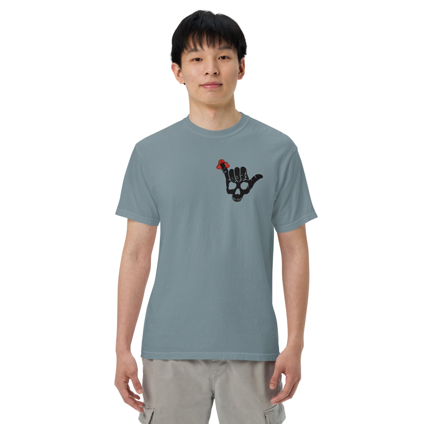 Unisex garment-dyed heavyweight t-shirt