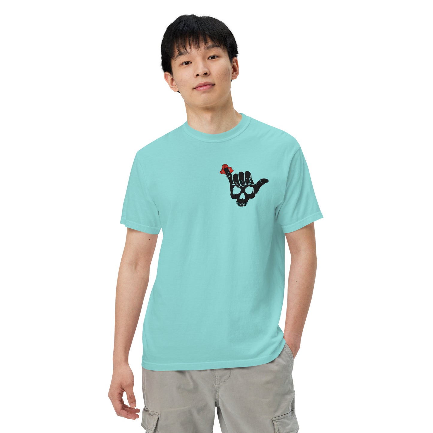 Unisex garment-dyed heavyweight t-shirt
