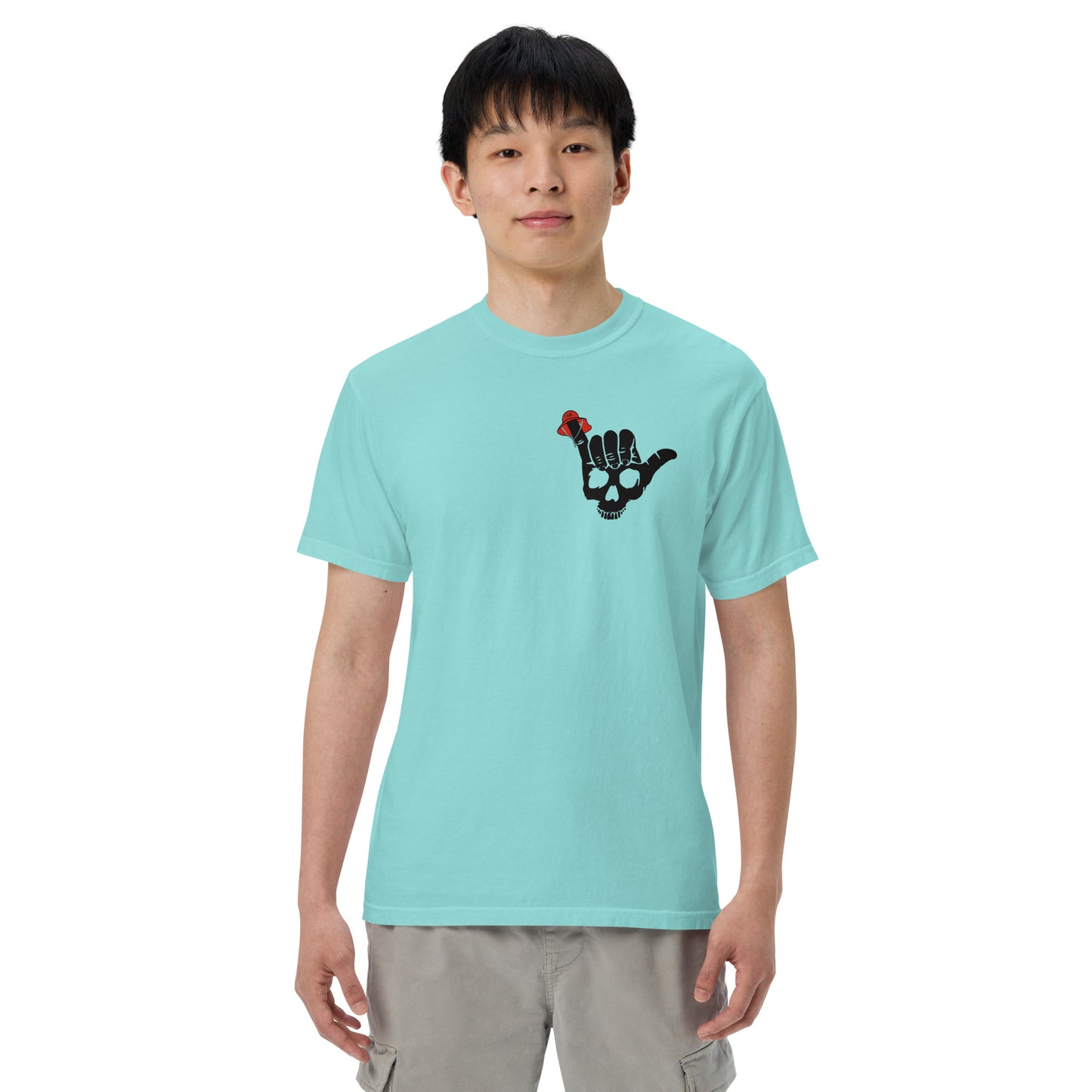 Unisex garment-dyed heavyweight t-shirt