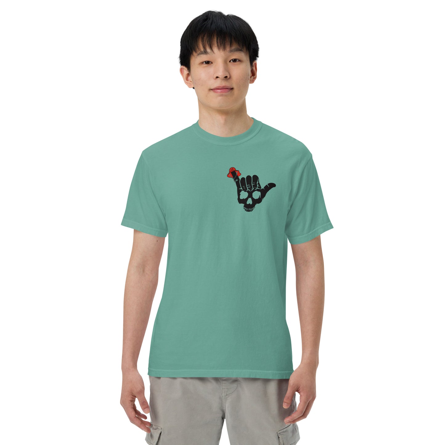 Unisex garment-dyed heavyweight t-shirt
