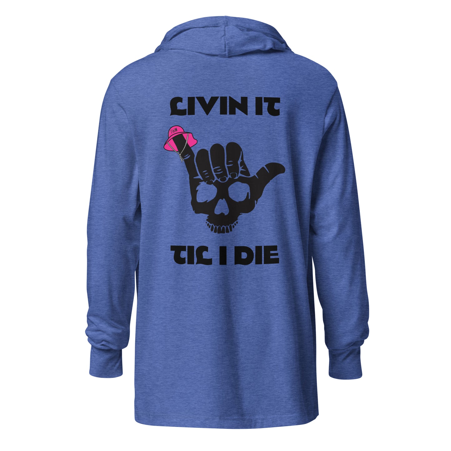 Hooded long-sleeve tee